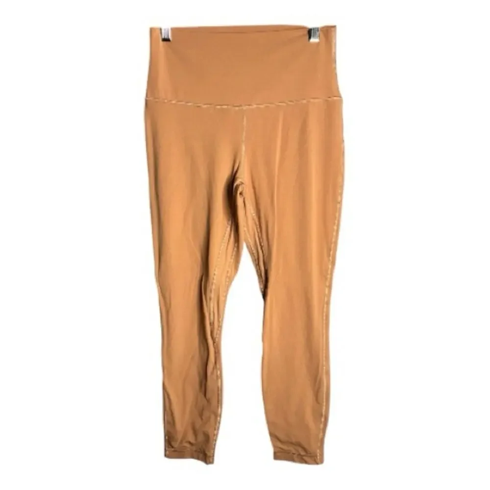 Lululemon Brown Cropped Mid Rise Leggings 4